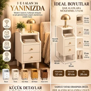 LİVA KOMODİN ✨